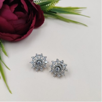 Glamorous Shiny American Diamond Earring 